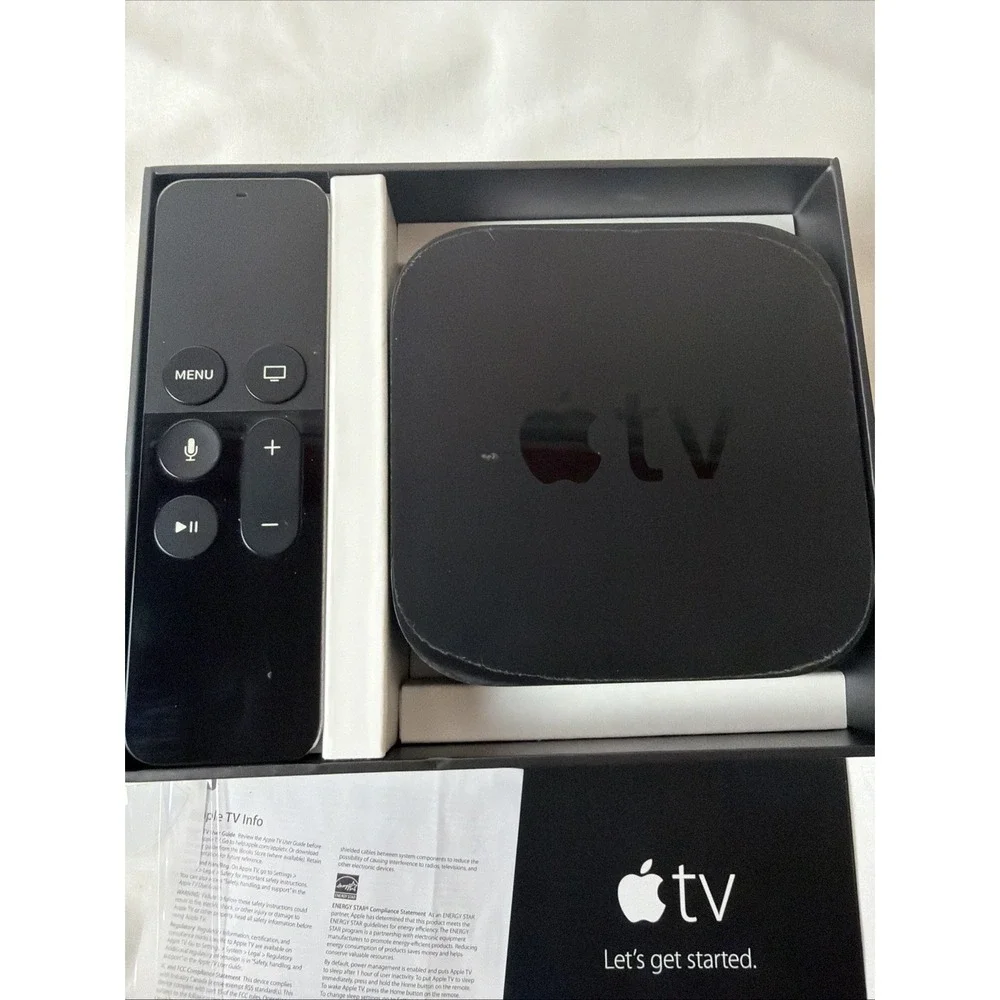 Apple TV A1625 MGY52LL/A HD 32GB Media Streamer 4th Generation